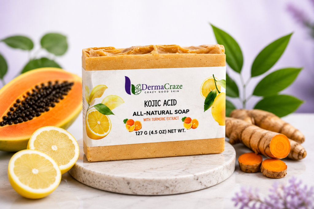 Home vit c with kojic acid soap