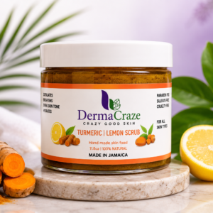 turmeric lemon scrub